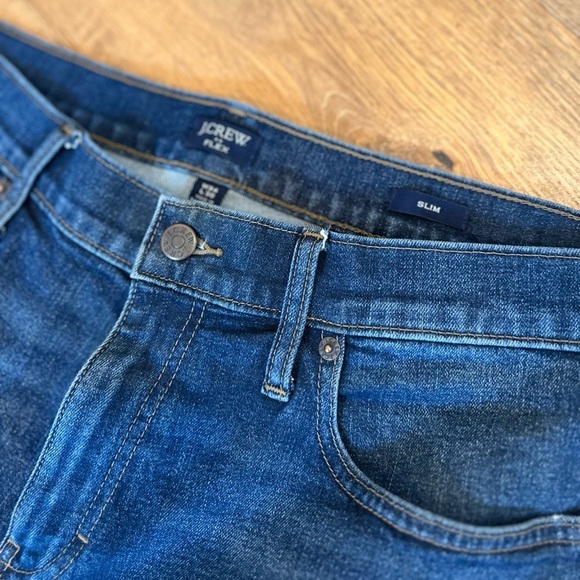 Men’s J. Crew Flex Slim Denim Jeans 34/30 - Picture 5 of 6